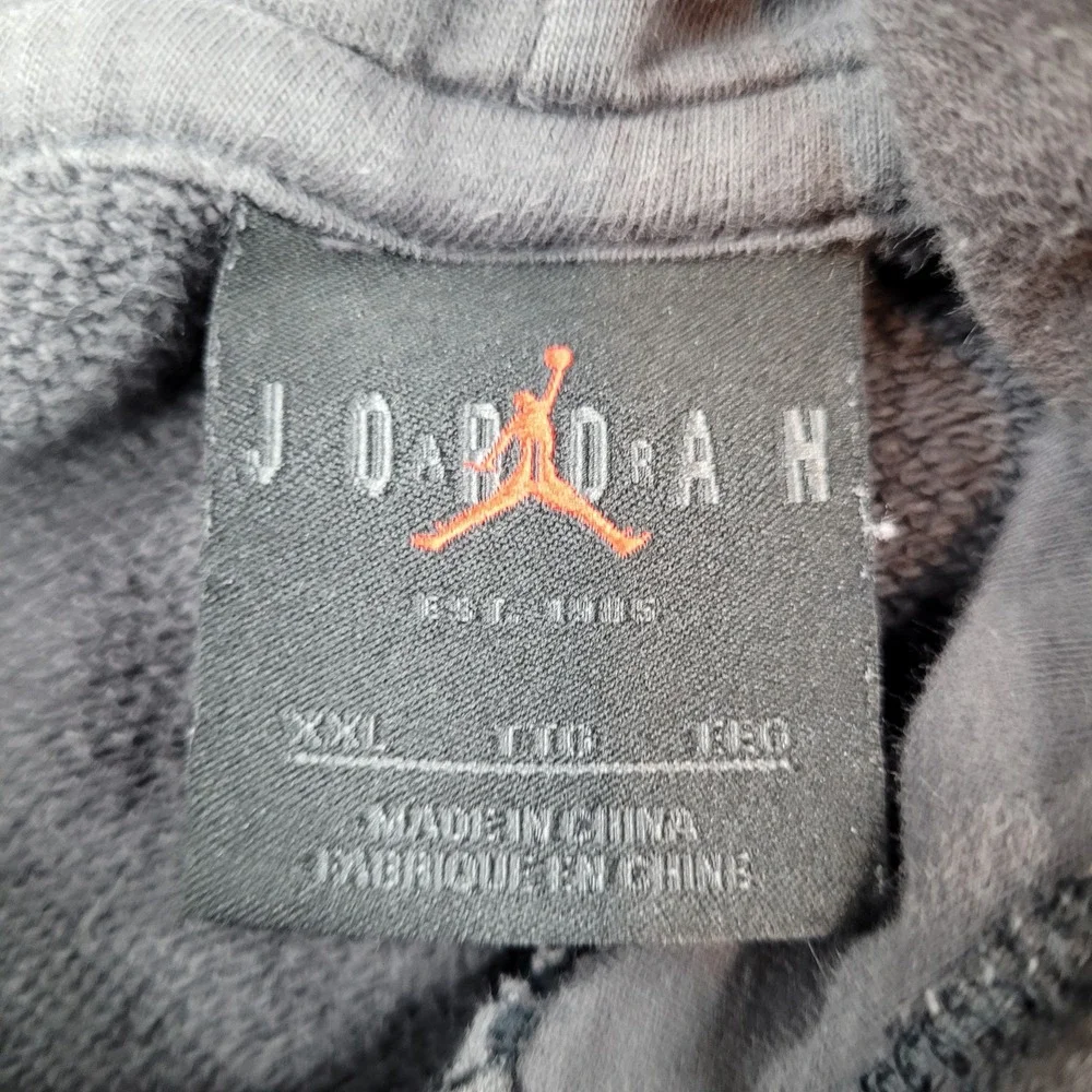 [READ] Jordan Pullover Hoodie Mens 2XL Gray CJ9078-060 Jumpman Graphic Fleece